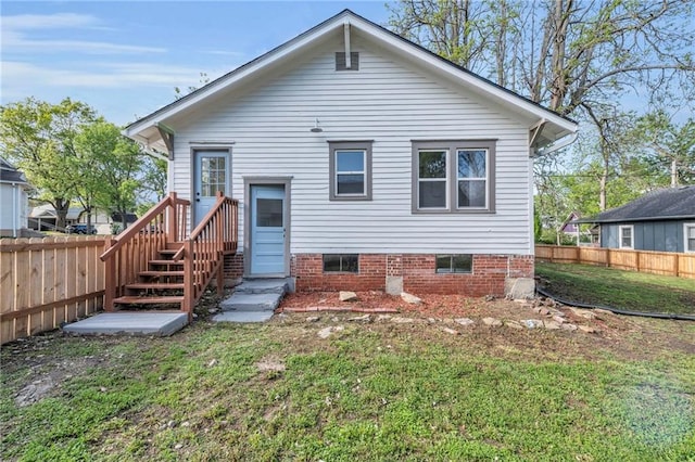 1508 SW Smith St, Blue Springs, MO 64015 - view of back of property