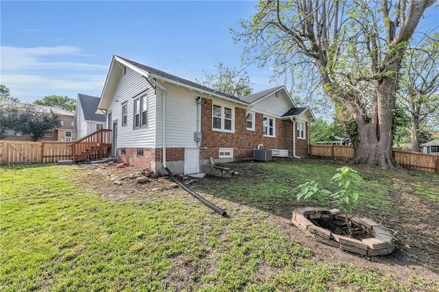 1508 SW Smith St, Blue Springs, MO 64015 - view of side of property with central AC