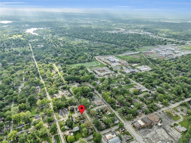 1508 SW Smith St, Blue Springs, MO 64015 - aerial view of property and surrounding area