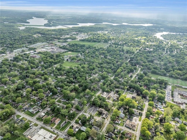 1508 SW Smith St, Blue Springs, MO 64015 - drone / aerial view of a large body of water
