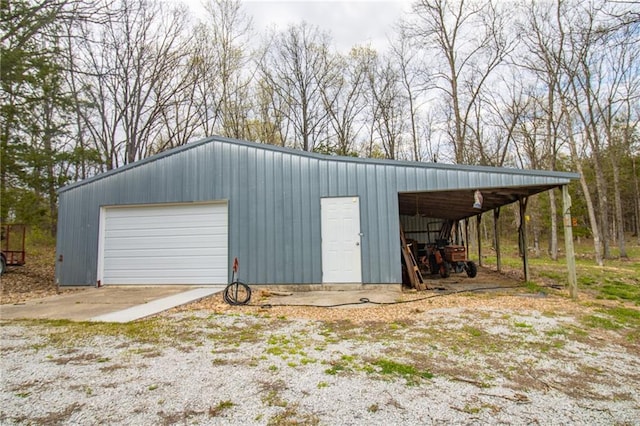 10200 SE 1075th Rd, Collins, MO 64738 - garage with a detached garage