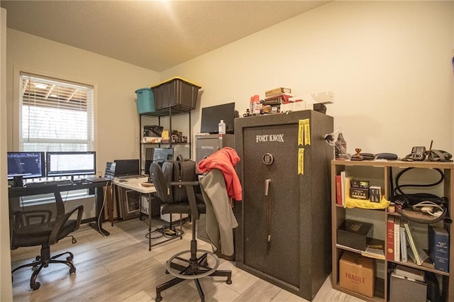 10200 SE 1075th Rd, Collins, MO 64738 - office area with wood finished floors