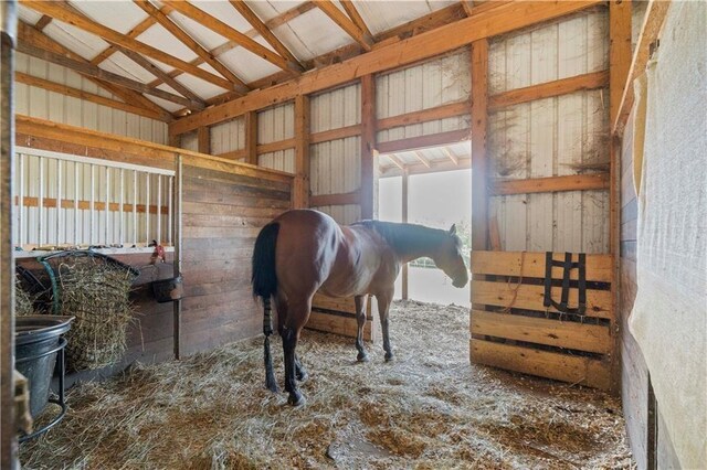 view of stable