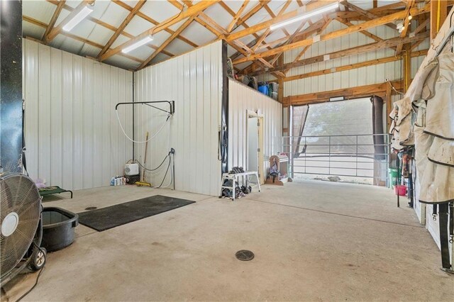 view of stable