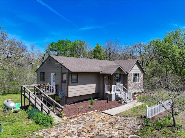 10875 SE 54th Hwy, Collins, MO 64738 - single story home featuring roof with shingles