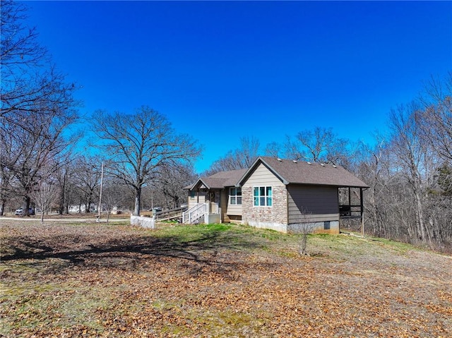 10875 SE 54th Hwy, Collins, MO 64738 - view of front of property featuring roof with shingles
