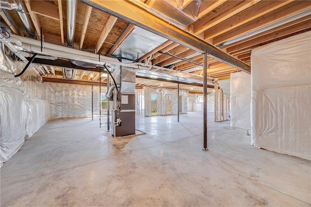 10201 N Winchester Ave, Kansas City, MO 64156 - basement featuring heating unit