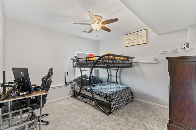 31560 W 85th St, De Soto, KS 66018 - bedroom featuring carpet flooring, an office area, and baseboards