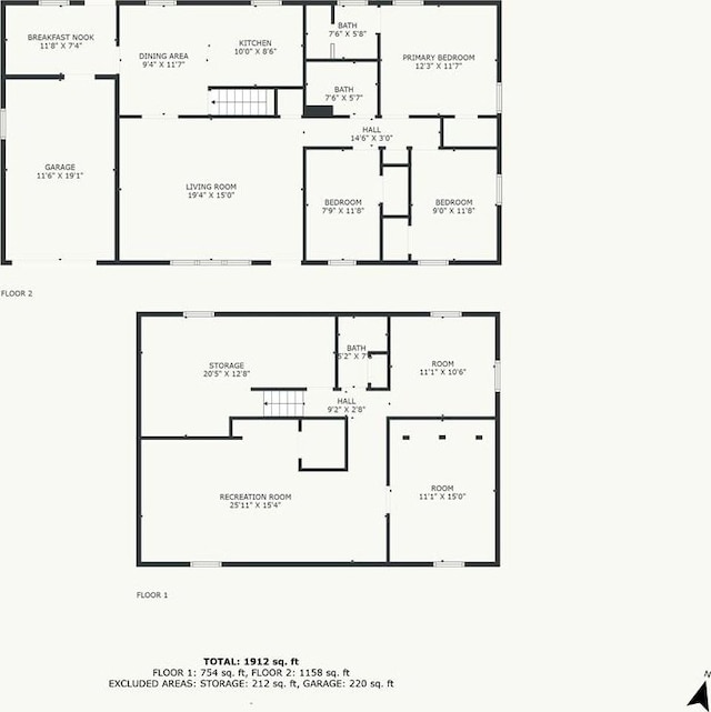 6202 W 76th Ter, Prairie Village, KS 66208 - property floor plan