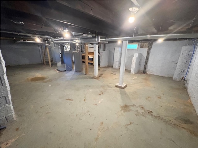 710 N Willis Ave, Independence, MO 64050 - below grade area featuring heating unit