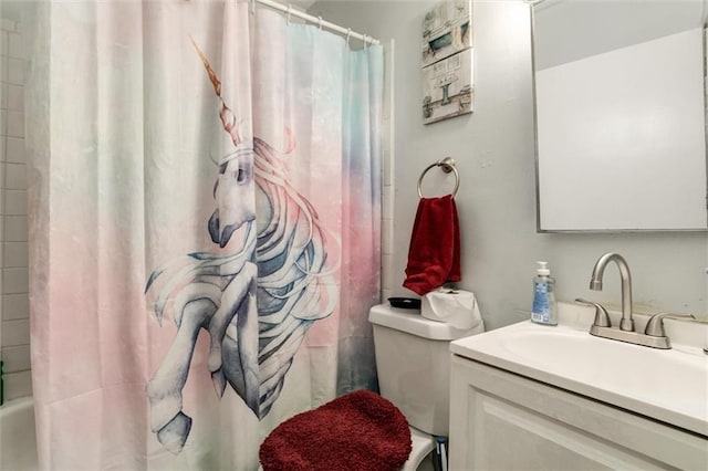 2713-2715 Benton Blvd, Kansas City, MO 64128 - full bathroom with vanity and toilet
