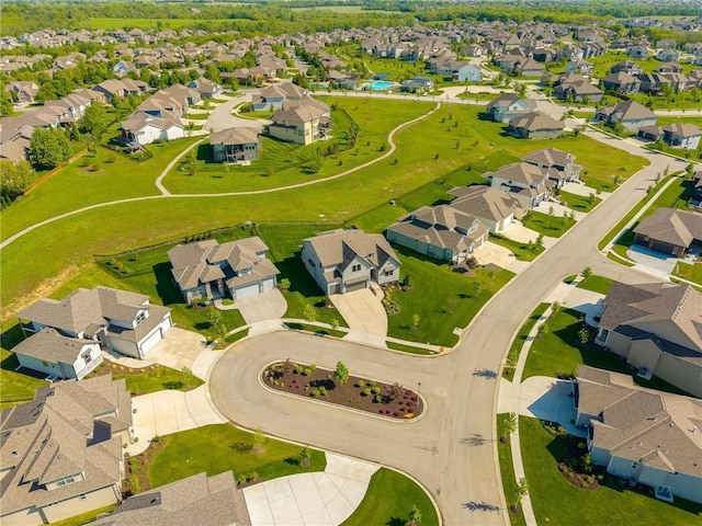 17328 Richards St, Overland Park, KS 66221 - aerial perspective of suburban area