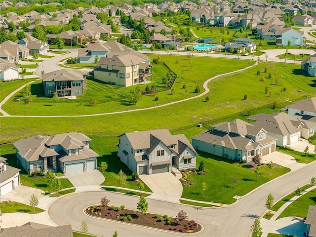 17328 Richards St, Overland Park, KS 66221 - aerial perspective of suburban area