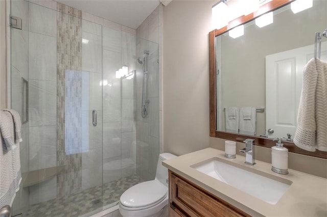 16141 Linden St, Stilwell, KS 66085 - bathroom with a stall shower, toilet, and vanity