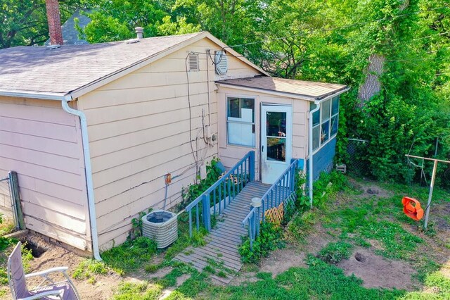 817 S Hardy Ave, Independence, MO 64053 - view of front of house with central AC