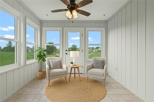 721 Cupid Ct, Raymore, MO 64083 - sunroom / solarium featuring tile patterned floors and healthy amount of natural light