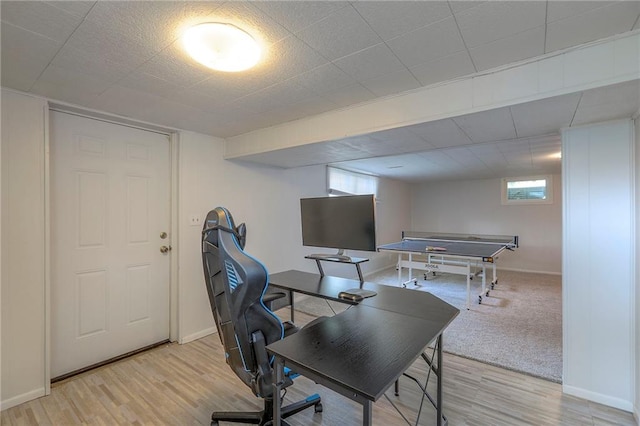 5805 N Belton Ave, Kansas City, MO 64151 - office space featuring light wood-style flooring and baseboards