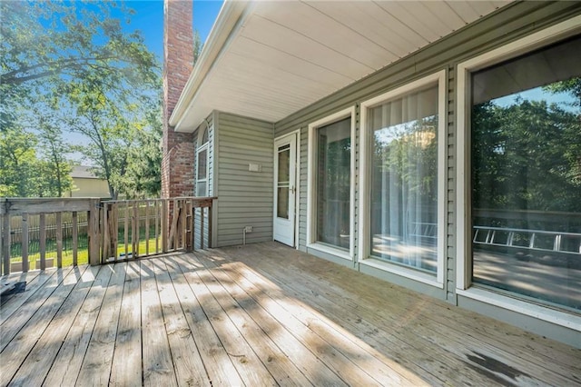 view of deck
