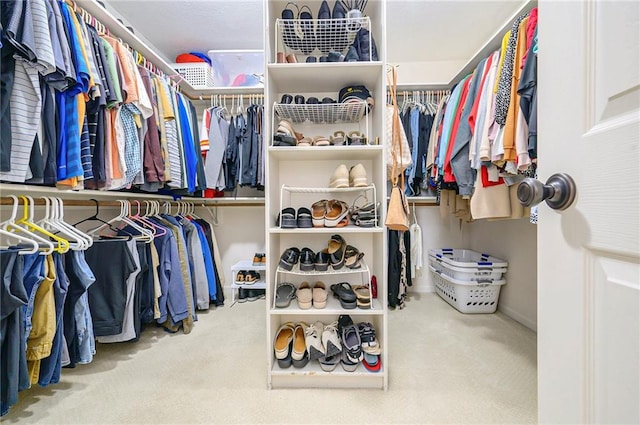1605 Ridge Rd, Leavenworth, KS 66048 - spacious closet with carpet floors