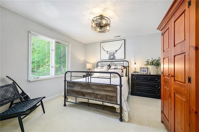 1605 Ridge Rd, Leavenworth, KS 66048 - bedroom with light colored carpet and baseboards