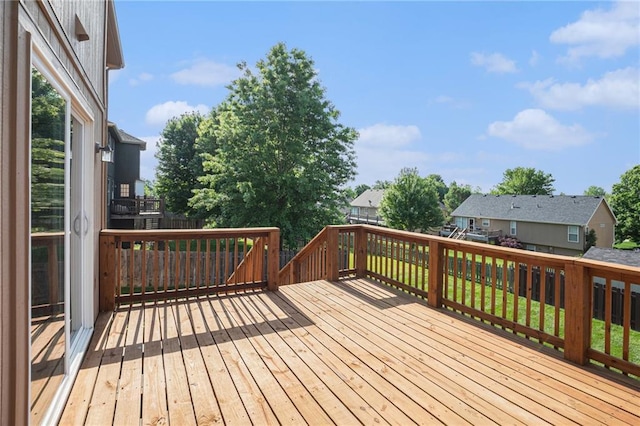 view of deck