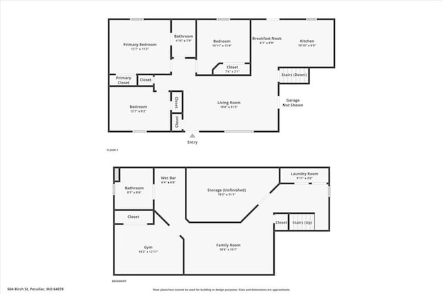 floor plan / room layout