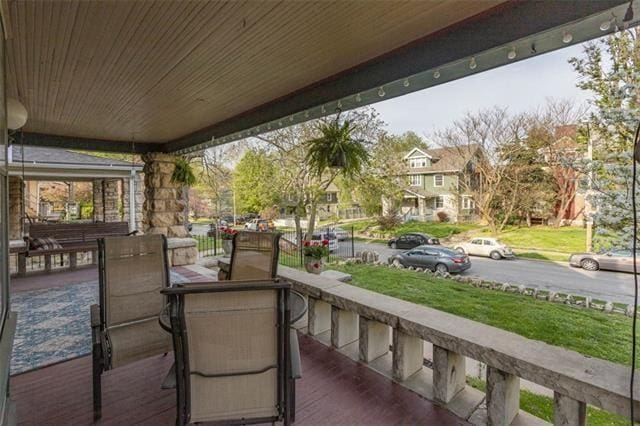 3744 Walnut St, Kansas City, MO 64111 - view of balcony