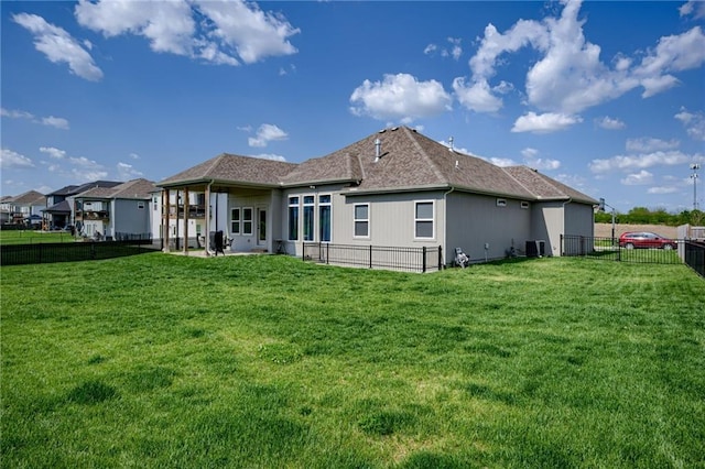 9424 N Belleview Ave, Kansas City, MO 64155 - view of rear view of house