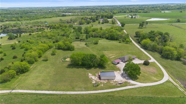 9 SW 500th Rd, Warrensburg, MO 64093 - aerial view of property's location featuring rural landscape