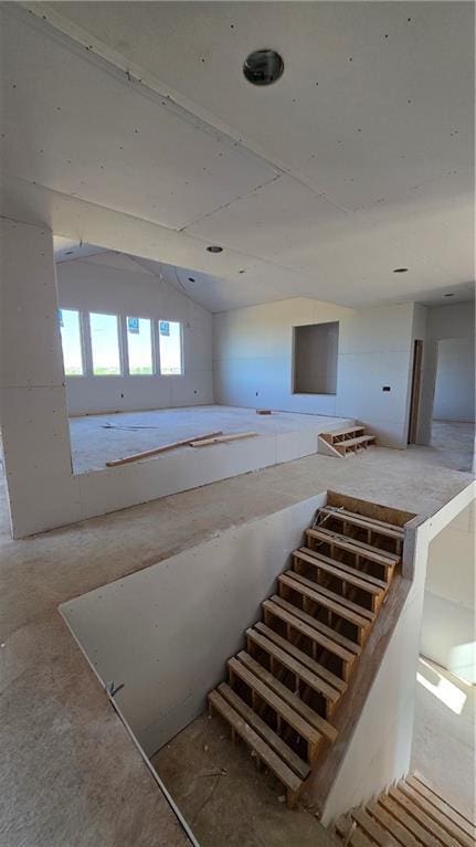 view of staircase