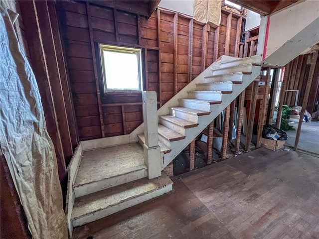 view of staircase