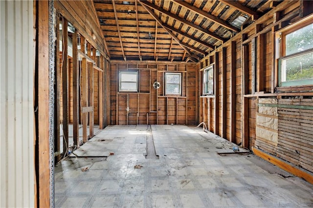 511 E 9th St, Trenton, MO 64683 - miscellaneous room with lofted ceiling