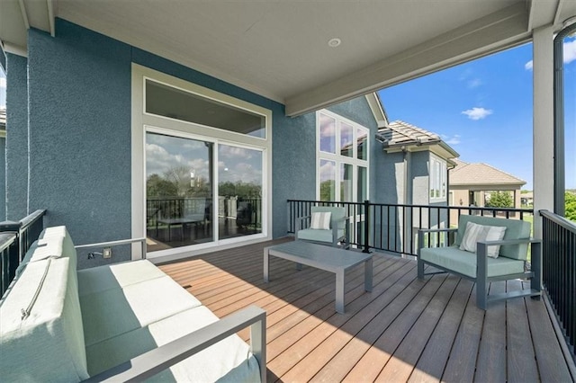 10523 N Dalton Ave, Kansas City, MO 64154 - view of wooden terrace