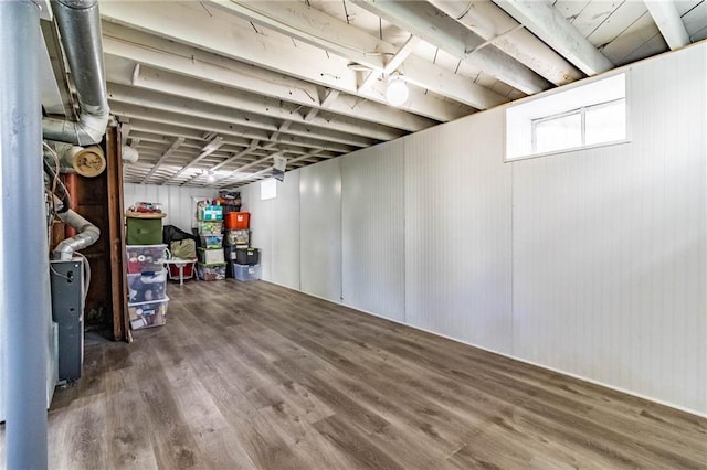 1007 Vest Dr, Warrensburg, MO 64093 - basement with wood finished floors