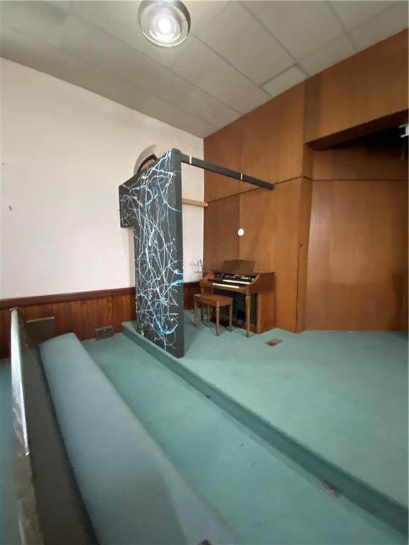 220 N 9th St, Atchison, KS 66002 - miscellaneous room with a wainscoted wall
