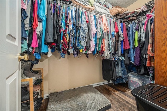 19204 E 15th Terrace Ct N, Independence, MO 64056 - walk in closet with wood finished floors