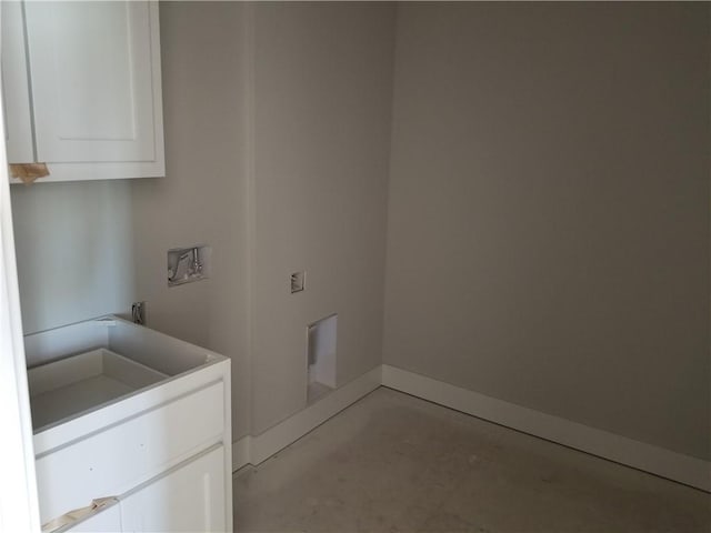 4615 N 144th Ter, Basehor, KS 66007 - laundry room featuring cabinet space and hookup for a washing machine