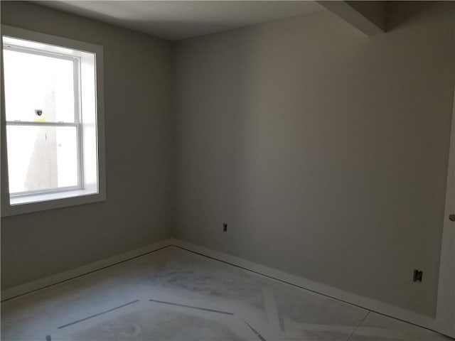 4615 N 144th Ter, Basehor, KS 66007 - empty room featuring concrete floors and baseboards