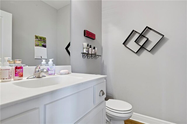 25201 W 149th Ter, Olathe, KS 66061 - half bathroom with vanity and toilet