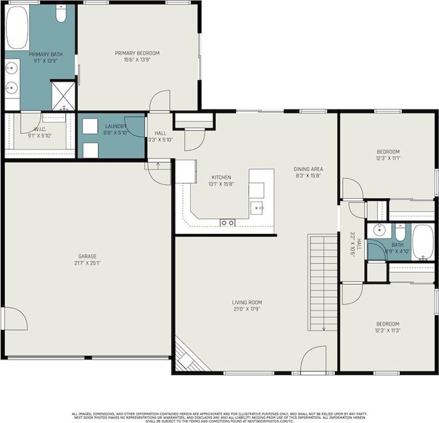 7277 SW Karen Rd, Trimble, MO 64492 - home floor plan