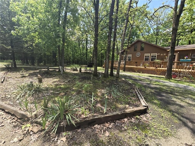 27349 Karrs Park Ave, Warsaw, MO 65355 - view of yard featuring a deck