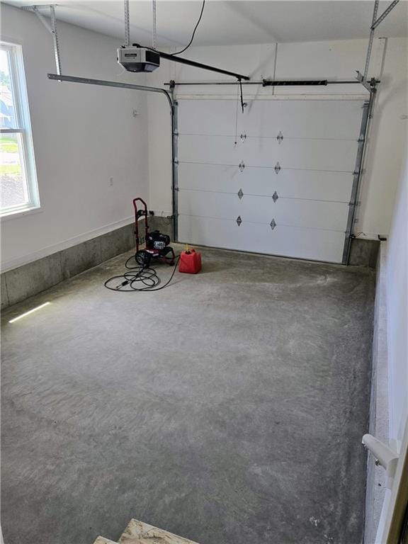 449 E Market St, Warrensburg, MO 64093 - garage with a garage door opener