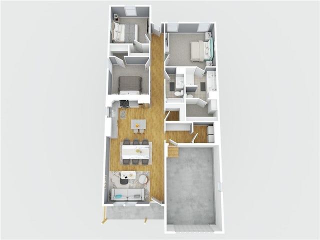449 E Market St, Warrensburg, MO 64093 - view of property floor plan
