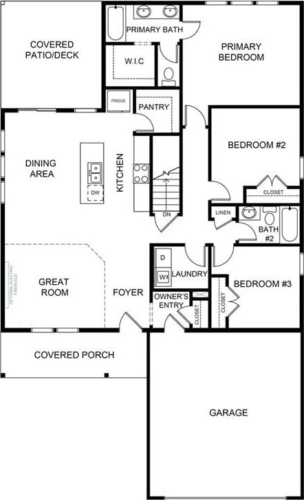 402 Woodview Dr, Raymore, MO 64083 - home floor plan