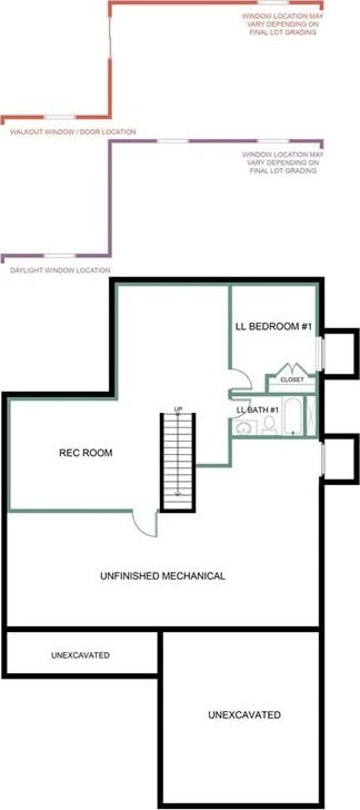 402 Woodview Dr, Raymore, MO 64083 - floor plan / room layout
