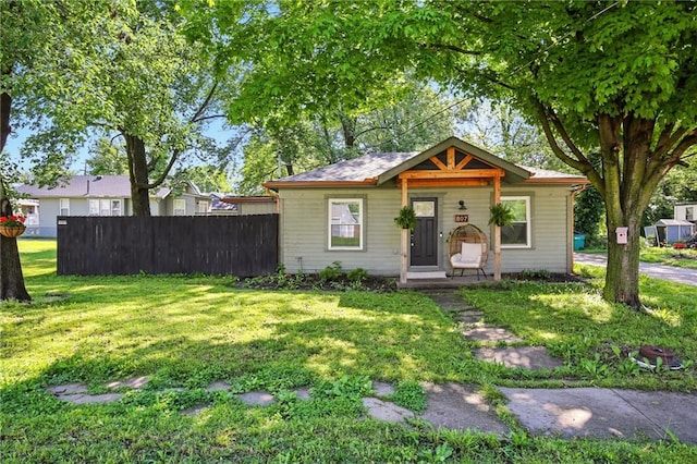 view of bungalow-style house
