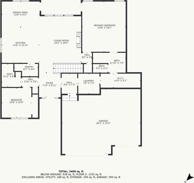 18235 NW 127th St, Platte City, MO 64079 - floor plan / room layout