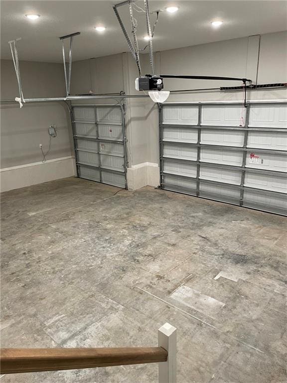 10617 N Fisk Ave, Kansas City, MO 64154 - garage with a garage door opener