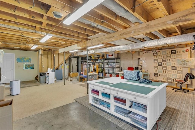 1758 Labette Rd, Ottawa, KS 66067 - view of unfinished basement