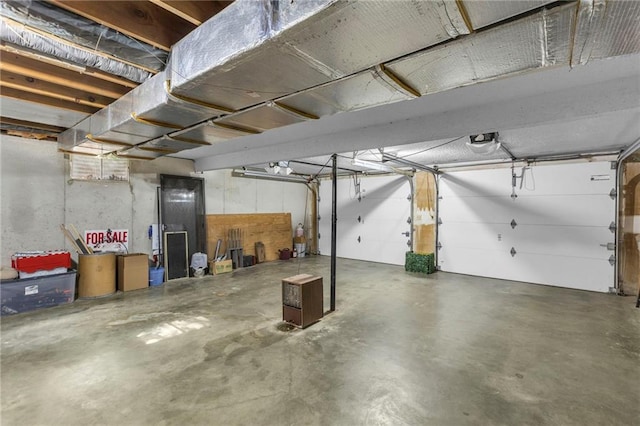 1758 Labette Rd, Ottawa, KS 66067 - garage with a garage door opener